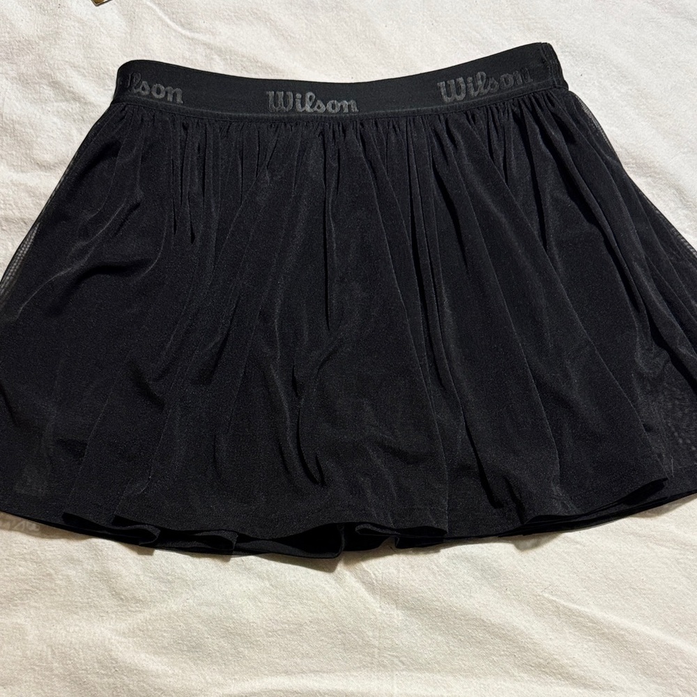 Wilson Black Skater Skirt